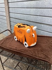 Trunki Tiger Orange Striped Children’s Ride-On Suitcase Kid's Hand Luggage