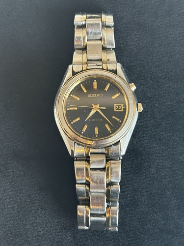 The watch seiko kinetic - the,