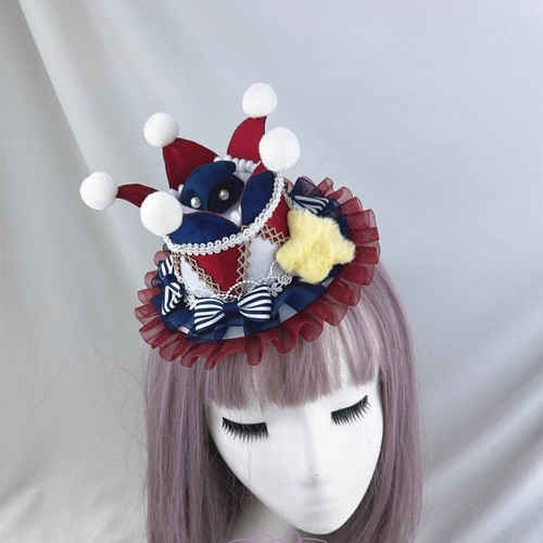 Cute women lolita clown hat - cute,