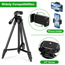 Elikliv Laser Level Tripod Stand Lightweight 43CM -143cmAluminum with Carry Bag