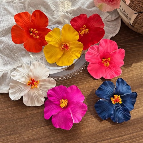 1pc artificial hibiscus - ,