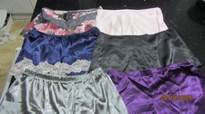 JOB LOT  6  PAIRS  VINTAGE SATIN  KNICKERS    see listing               C 18