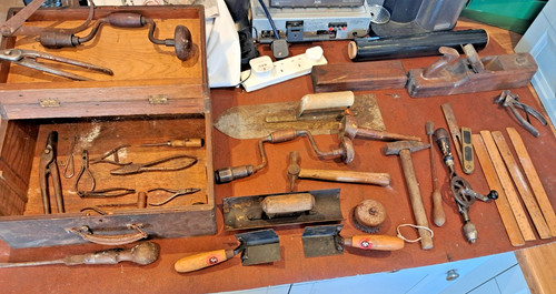 Selection old tools - selection, of
