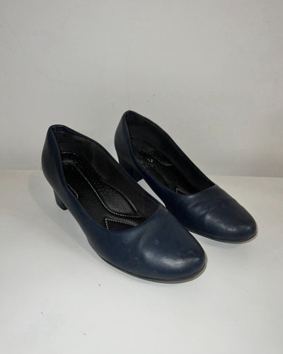 Pavers navy cabin crew shoes - pavers,