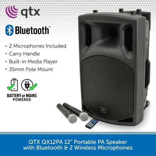 Qtx qx12pa portable pa - portable,