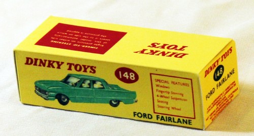 Dinky toys empty repro - dinky, box
