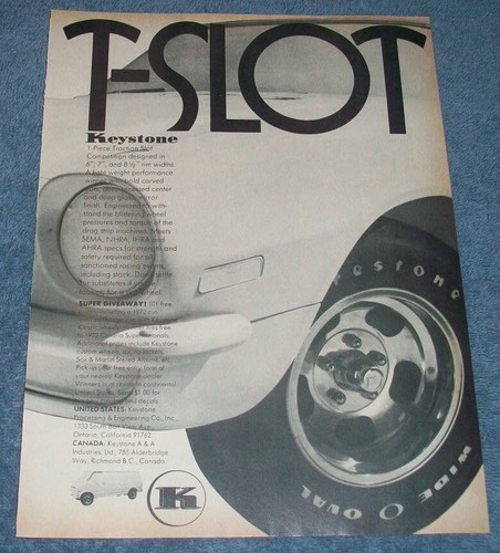 1972 keystone traction - keystone,
