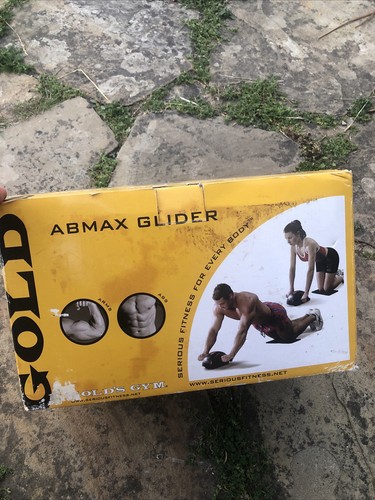Gold gym abmax glider - glider, ab