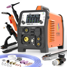 Multi Function HF TIG/MIG/MMA/CUT Machine 200A 220V Aluminium MIG Plasma Cutter