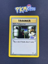 Pokémon TCG Bill's Teleporter Neo Genesis 91/111 Regular MP.