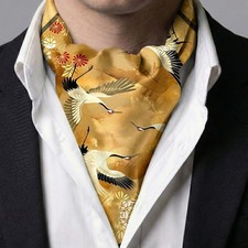 Genuine Silk Gold Floral