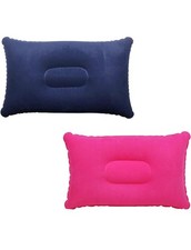 2x Inflatable Pillows Blow Up