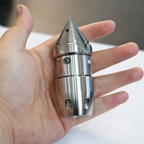 Drain jetter nozzle clog - drain,