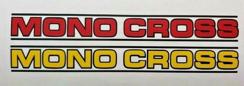 Mono cross decals stickers - mono,