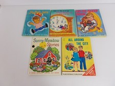 Jumping Jack Hickory Dickory Dock Sunny Meadow Books HC Elf Rand McNally