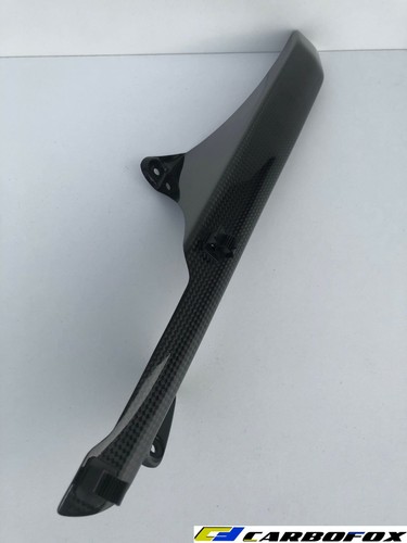 Carbon fiber chain guard - carbon,
