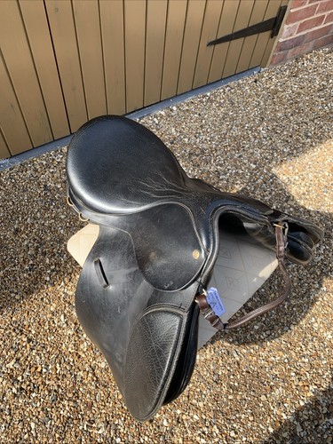 Ideal saddle black 17 5 - gp, 17.5