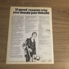 GUNS35 MAGAZINE ADVERT 12X9 21 GOOD REASONS TO JOIN WAGBI