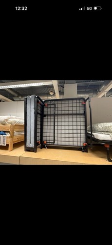 Folding single bed with - single,