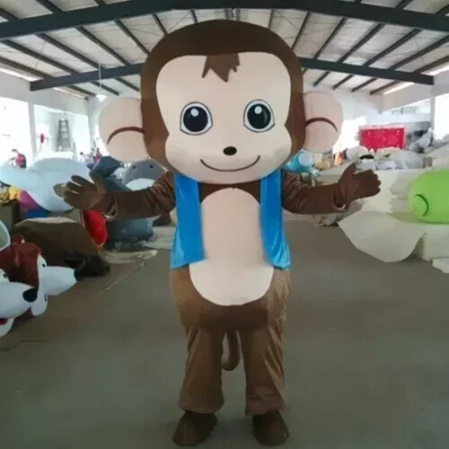 Monkey mascot costume - monkey,