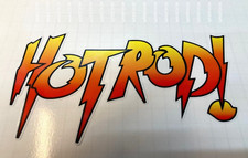 Hot Rod, custom car, sticker