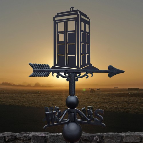 Cast iron steel tardis - iron,