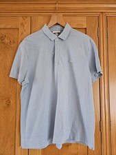Lacoste. Mens Blue Polo. Regular Fit. FR 6. XL.
