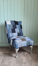 occasional accent chair Denim