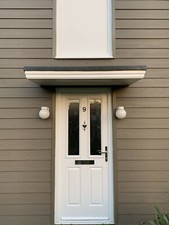 GRP door/porch canopy -