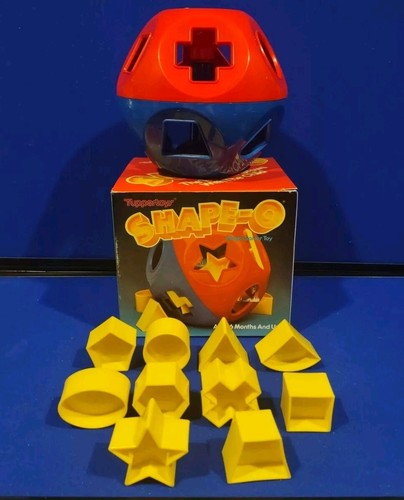 Tupperware tuppertoys shape - tupperware,