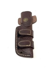 TBS Leather Lynx Small Brown Multi Carry Right Handed Knife Sheath CLEARANCE