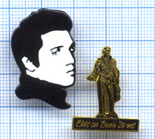 ELVIS PRESLEY THE KING Pin's