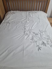 Laura Ashley Duvet Cover Sets King Size Pillow Cases Included Used