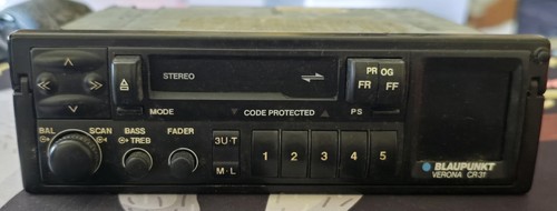 Vintage blaupunkt verona - blaupunkt, cr31
