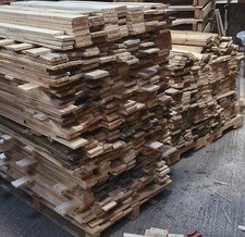BULK DEAL 500 Board  -Reclaimed Pallet Wood-Wall Cladding Timber Planks FREE P&P