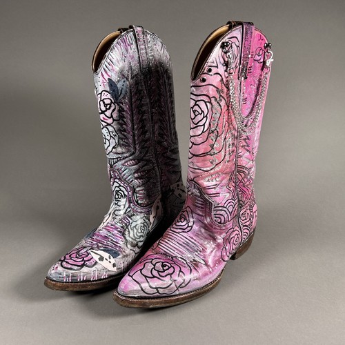 Loblan cowbow boots women size - loblan,