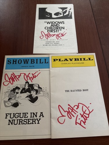 Harvey fierstein signed play - harvey,