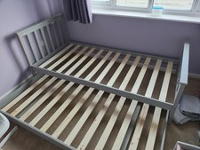 Wooden Single Bed Frame with