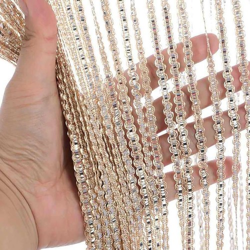 Hanging beaded curtains - curtains, string