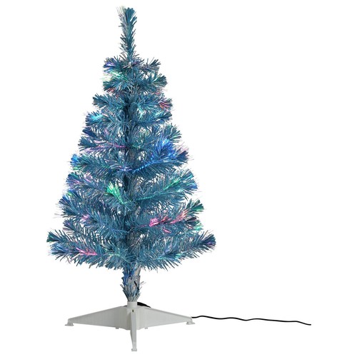 Christmas tree 3ft fibre - fibre, optic