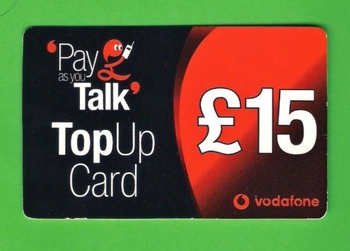 Vodafone phone card - vodafone,