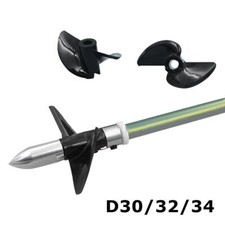 2 Pcs RC Boat Outboard