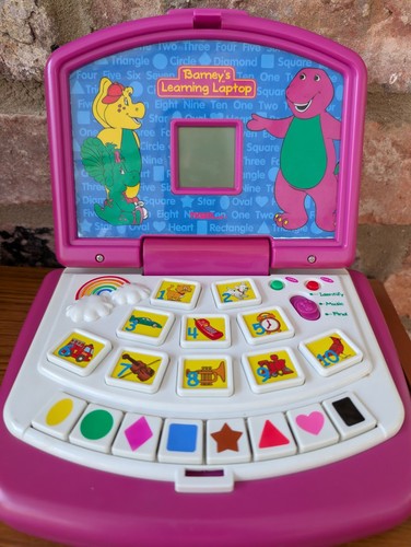 Vintage barney learning - vintage,