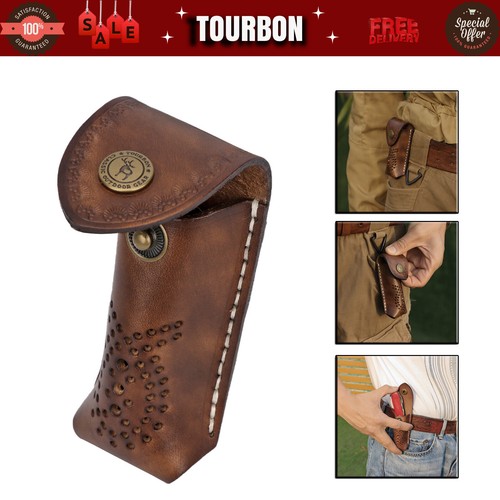 Tourbon leather mini pocket - leather,