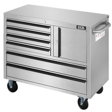 Excel Stainless Steel 6 Drawer Roller Tool Cabinet Workbench Tool Chest Box