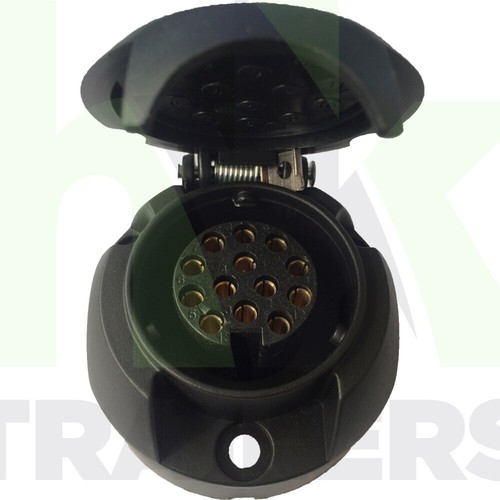 Pin socket with gasket - socket,