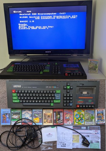 Amstrad cpc 464 computer - 464,
