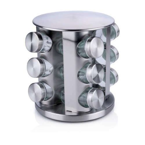 Spice rack 12pc revolving - spice,