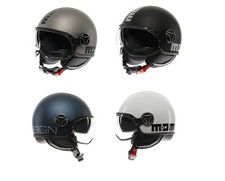 Casco Momo Design EVO ECE 22.06 Jet Doppia Visiera Opaco / Helmet Moto