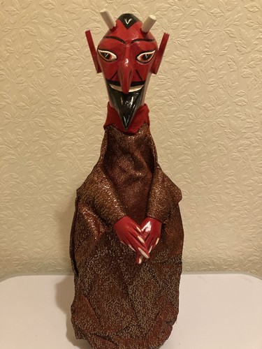 Punch judy devil puppet - punch,